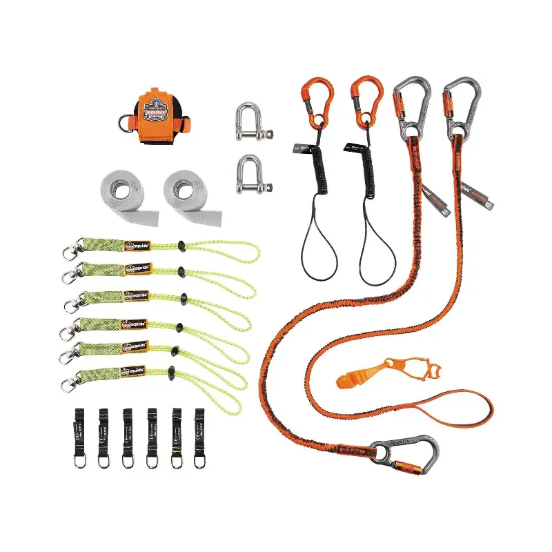 [19657-A] Kit de sujeción de herramientas para trabajo sobre andamios Squids 3187 Ergodyne
