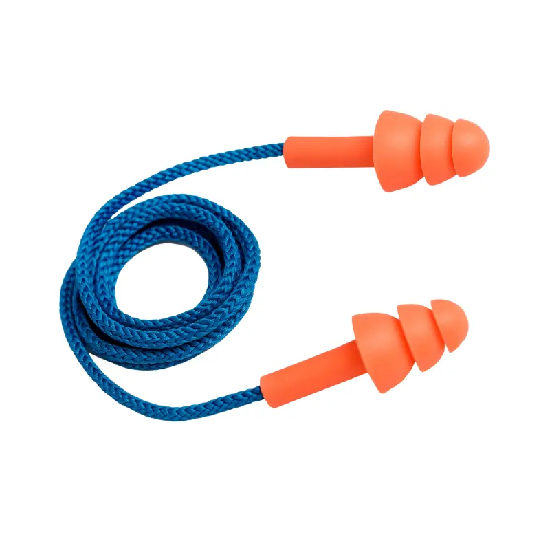 Tapón auditivo reusable c/cordón de agujeta NRR 26 dB TALA ByLack