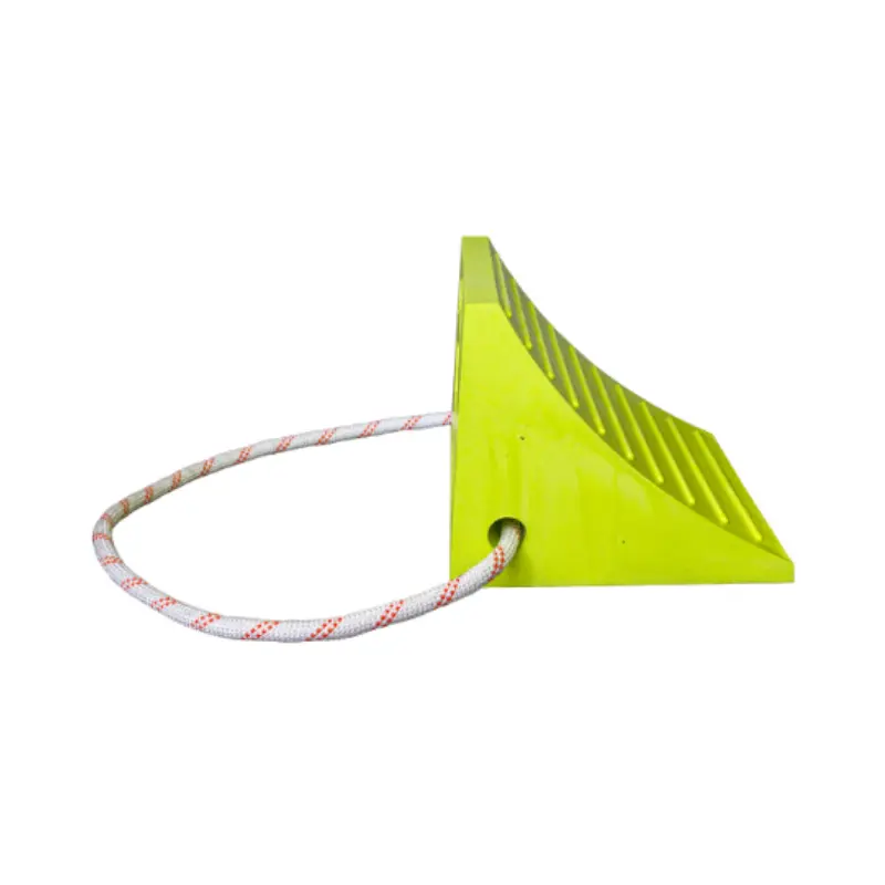 [PCL60T] Calza cuña para vehículos de uretano de 60 ton. PCL60T Praetoria