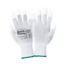 Guantes recubiertos de fibra de carbón/nylon/PU en puntas SF-1350EF Safe-Fit