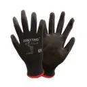 Guantes recubiertos de nylon/poliester/PU PUG-9 Safe-Fit