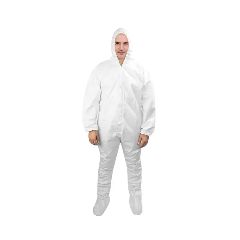 Overol desechable laminado de tela no tejida c/elásticos LOTYB145 Alyger