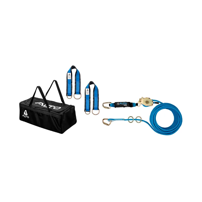 Kit para linea de vida horizontal temporal de cable 5/8" kermant KC H03A Alto
