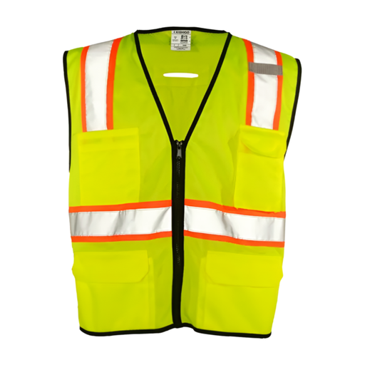 Chaleco His-Vis con 6 bolsillos E80-81 Kishigo