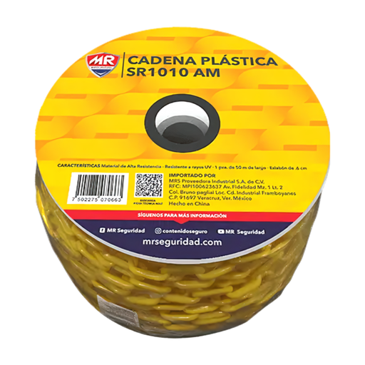 Cadena plástica de 50mtrs. SR1010 MR Seguridad