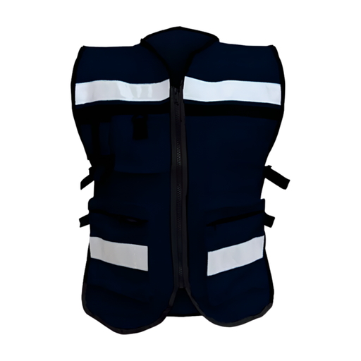 Chaleco brigadista tipo reportero SR1049 MR Seguridad
