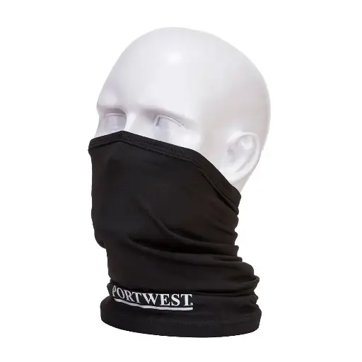 [CS25BKR] Bufanda multiposición Antimicrobial Negro