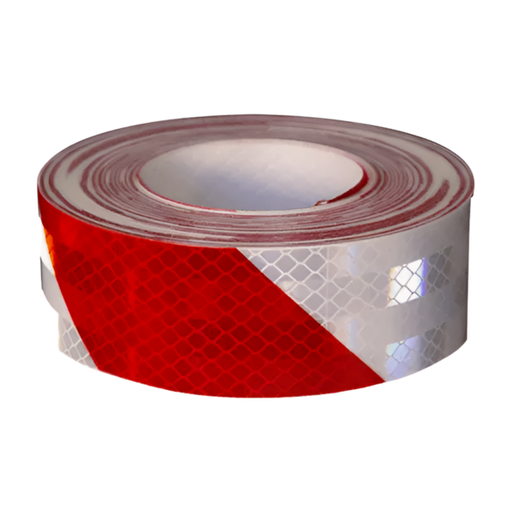 [SR1021] Cinta reflejante bicolor para tracto camión SR1021 MR Seguridad