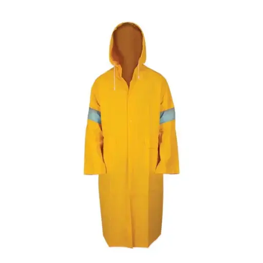 Impermeable tipo gabardina con reflejante Dermacare
