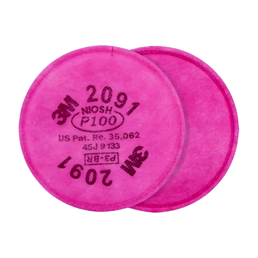 [MM-2091] Filtro para particulas de polvos y neblinas con o sin aceite 2091 3M 