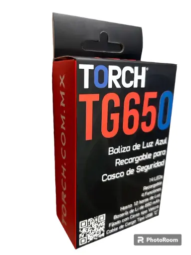 [TG650] Baliza led color azul para casco