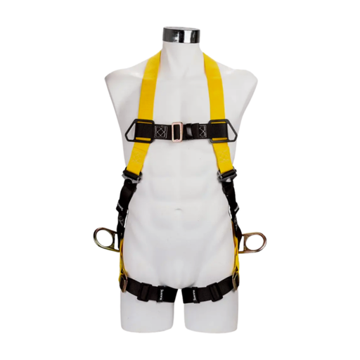 Arnés de posicionamiento tipo H 3 anillos y 5p.a 412P Hawk