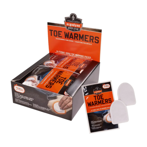 [16992] Calentador para dedos del pie N-ferro con adhesivo y activación por aire 6992 Ergodyne