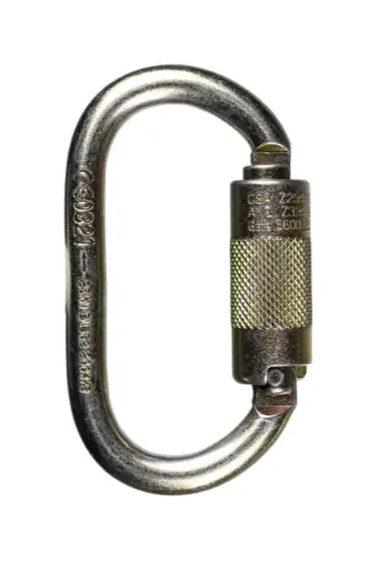 [MA-012 ECO] Mosquetón de acero c/doble seguro c/apertura 14mm MA-012 ECO Hawk