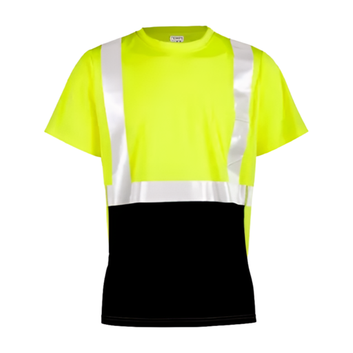 Camiseta His-Vis con fondo negro 9162 Kishigo