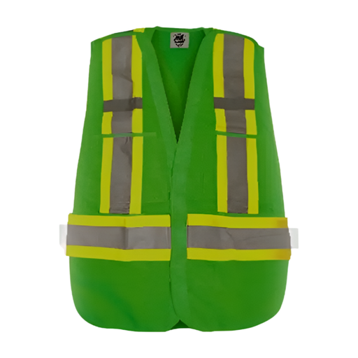 Chaleco de seguridad alta visibilidad ajustable