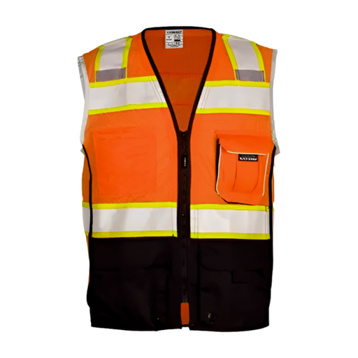 Chaleco de seguridad Hi-Vis black series BS15-17 Kishigo