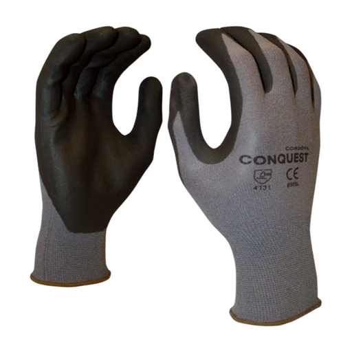 Guantes de seguridad de nylon/nitrilo arenoso 11-840 Cordova