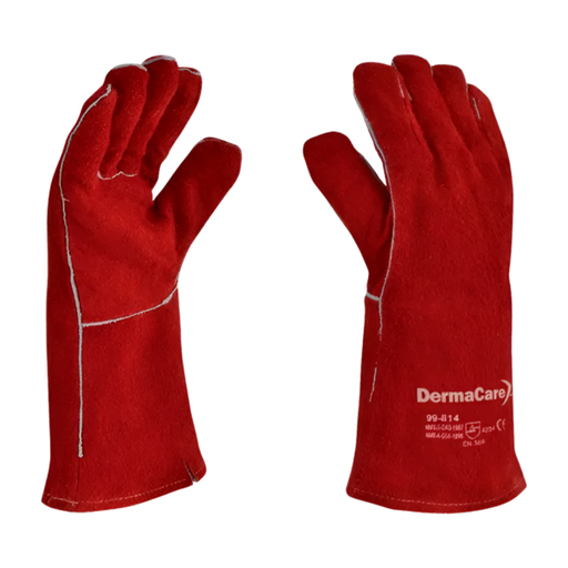 [99-814] Guantes para soldador con hilo de kevlar 14" 99-814 Dermacare