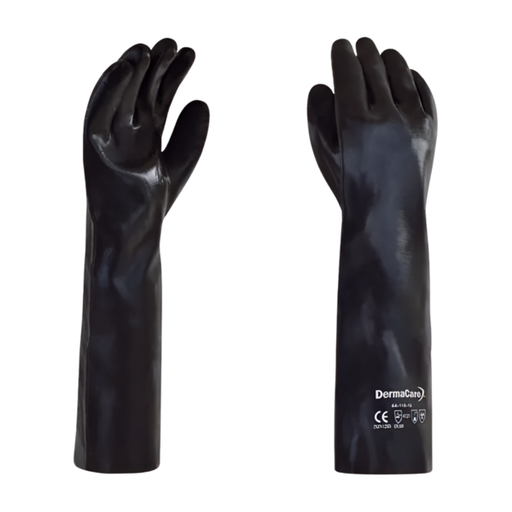 [44-118] Guantes de seguridad de PVC de 18" (45 cm)