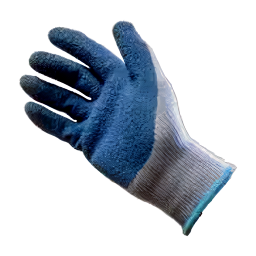 [BCBCL-10-LG] Guantes de seguridad de algodón/látex rugoso