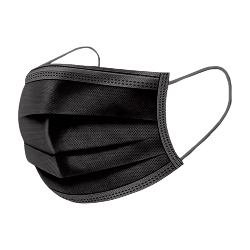[CBNG-D] Cubreboca negro tricapa CBNG-D Safepro Solutions