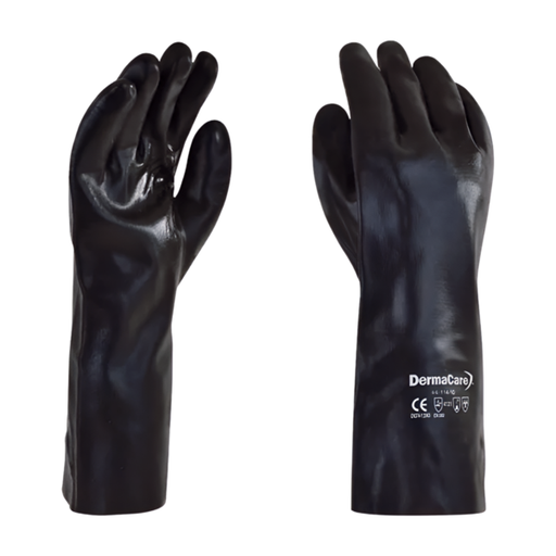 [44-114] Guantes de seguridad de PVC de 14" (35 cm)