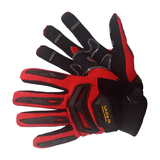 Guantes mecánico y antimpacto de tela expandible piel sintética 33-6000 Major Gloves