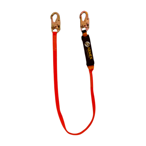 [AR-AMBP1] Línea de vida de banda con amortiguador gancho chico 1.80 m AR-AMBP1 Armex