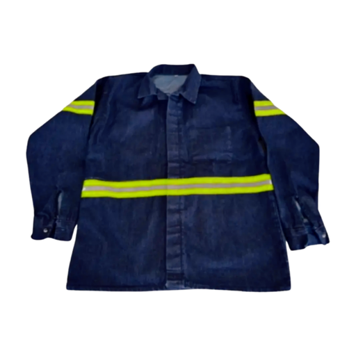 Yompa de trabajo de mezclilla con reflejante YOM-MEZ Safepro Solutions