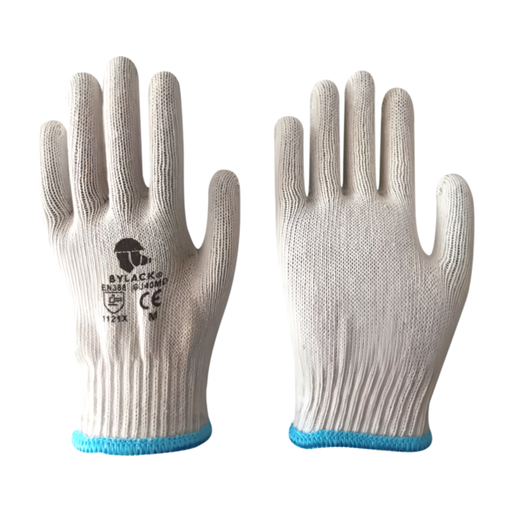 [GJ40MD] Guantes de seguridad japones de algodón GJ40MD Bylack