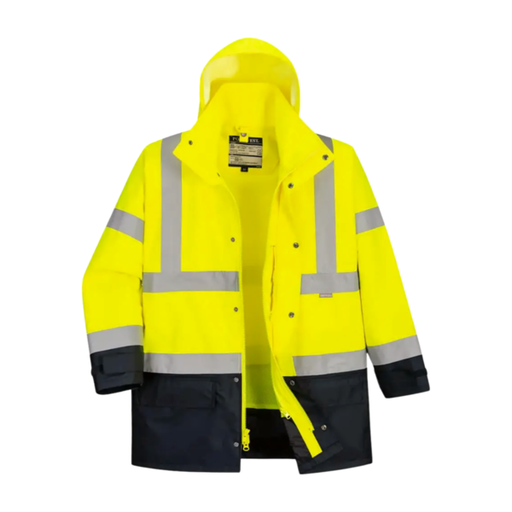 Chamarra Hi-Vis impermeable 5 en 1 parka US768 Portwest