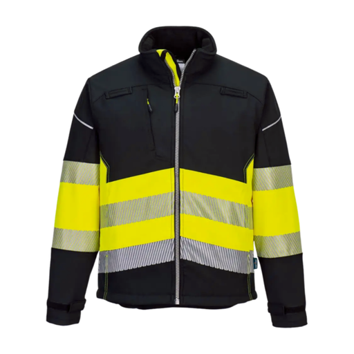 Chamarra Hi-Vis 3 capas PW3 Softshell transpirable PW375 Portwest