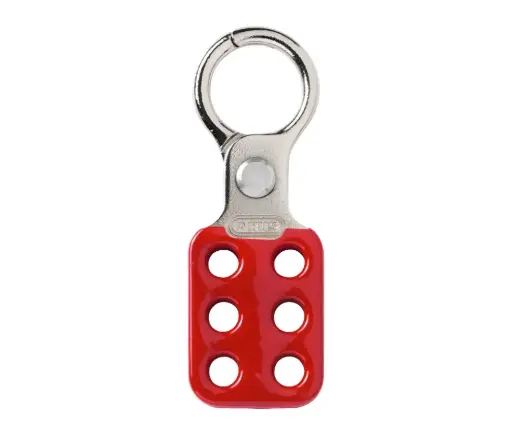 [00302-8] Aldaba de bloqueo aluminio para interruptores, diametro 1" H751 Abus