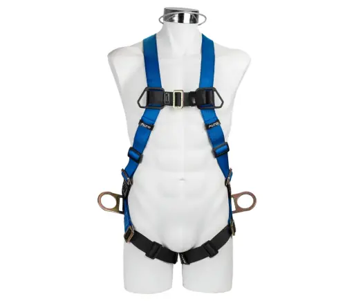 Arnés de posicionamiento tipo H con 3 anillos en "D" A2P Alto
