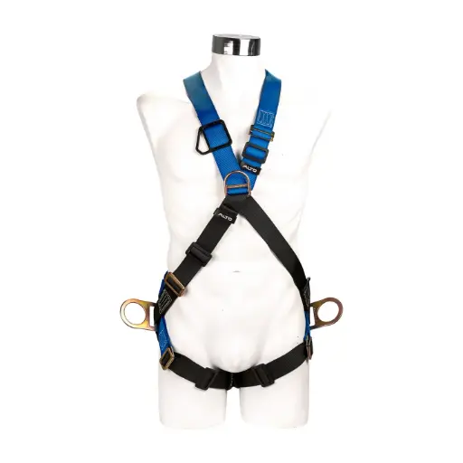 Arnés de posicionamiento cruzado con 4 anillos en "D" A6P Alto