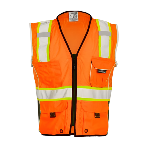 Chaleco de seguridad Hi-Vis heavy duty BS13-14 Kishigo 