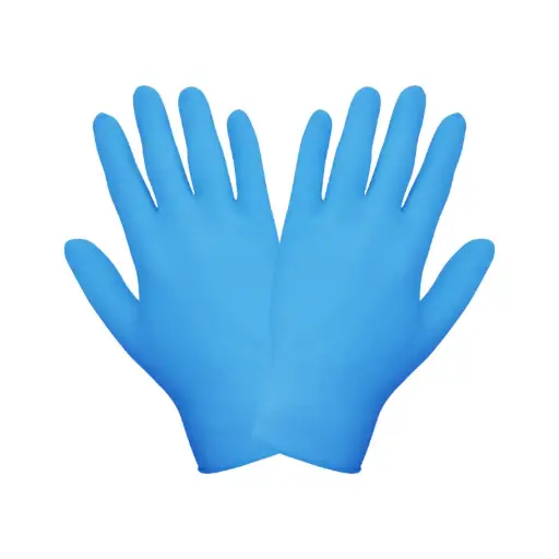Guantes desechables de nitrilo de 3.5 mil. 705PFE Safe-Fit