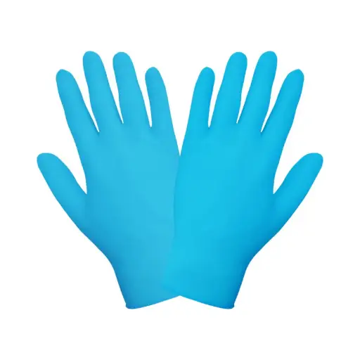 Guantes desechables de nitrilo de 5 mil. 705PF Safe-Fit